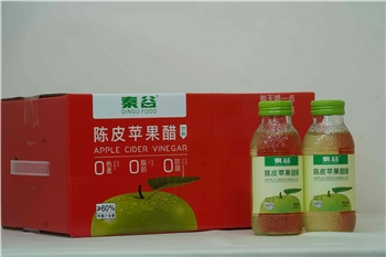 秦谷牌陈皮苹果醋饮料 248ml*12瓶