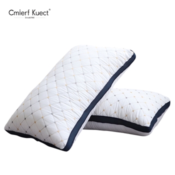  Cmierf Kuect (中国CK)满天星立体边舒适枕护颈深睡对枕 48*74cm 对枕